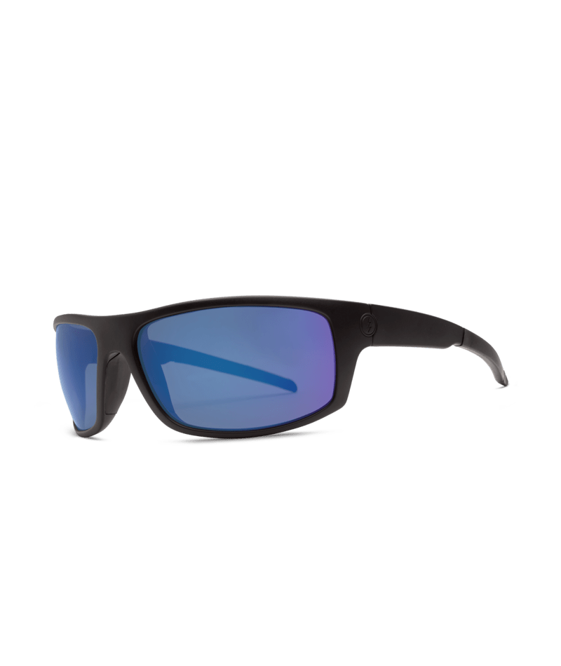 Electric Tech One XL S Sunglasses Matte Black Blue Polar Pro REAL Watersports