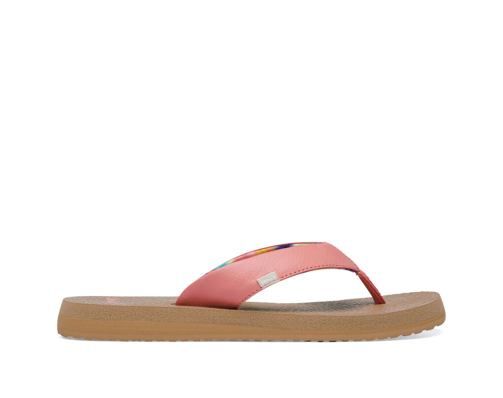 Sanuk Kids Yoga Mat Sandal-Coral — REAL Watersports