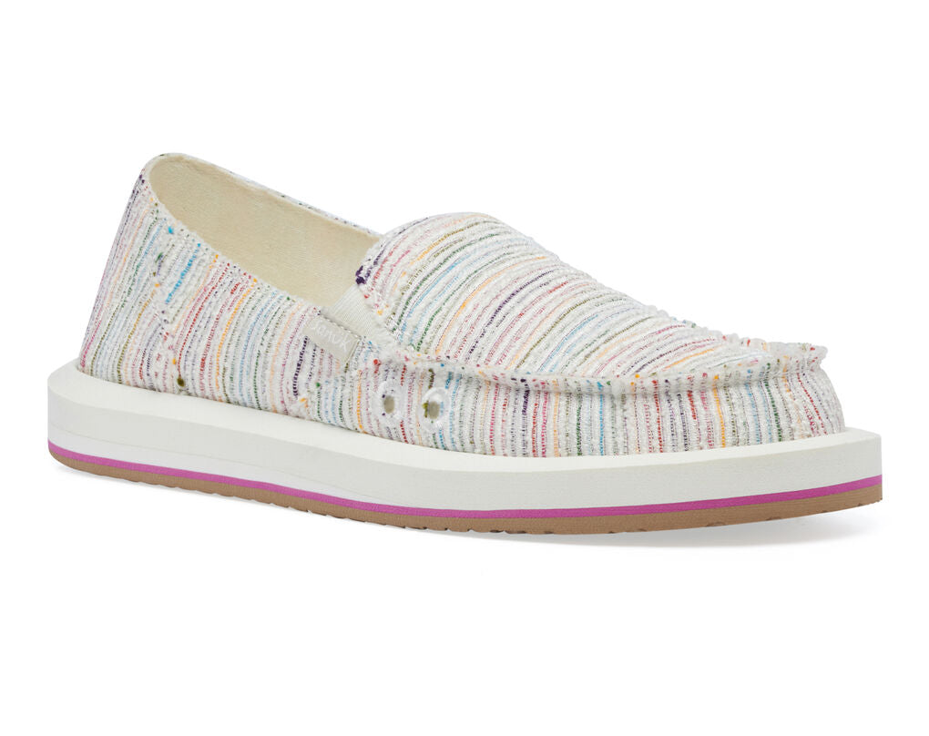 Sanuk Womens Donna ST Shoreline White Multi 7