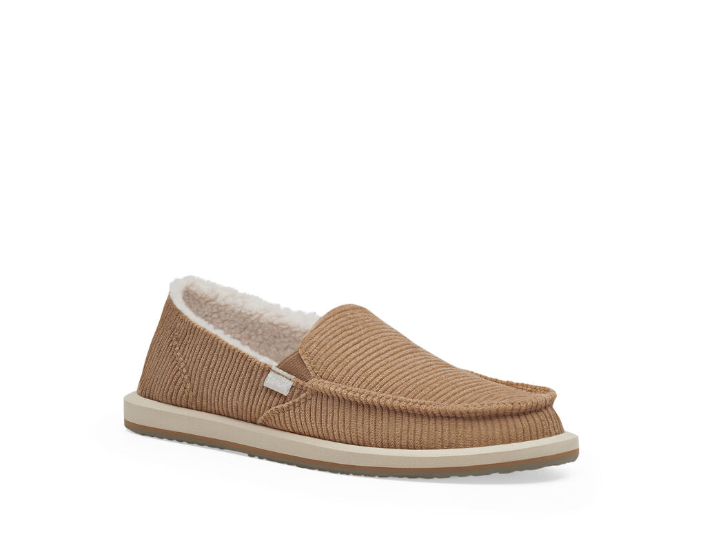 Sanuk Donna Cord Chill Shoe-Tan — REAL Watersports