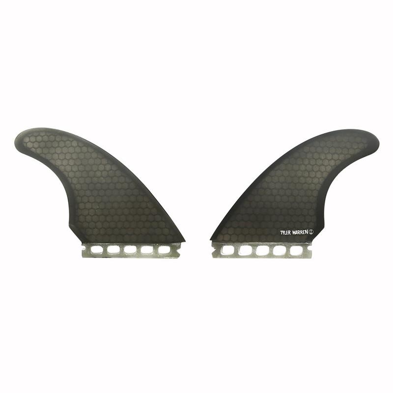 Captain Fin Tyler Warren Twin Futures Fin Set-Black