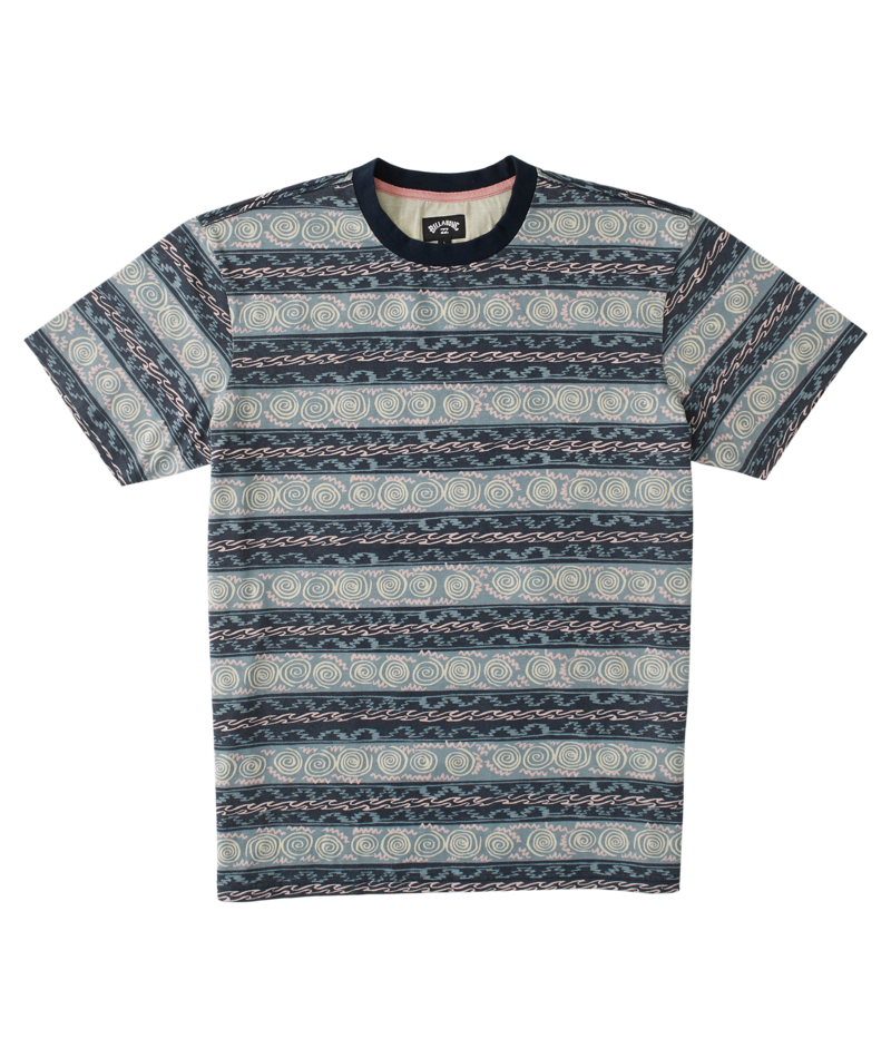 Billabong Realm Crew Tee-Navy — REAL Watersports