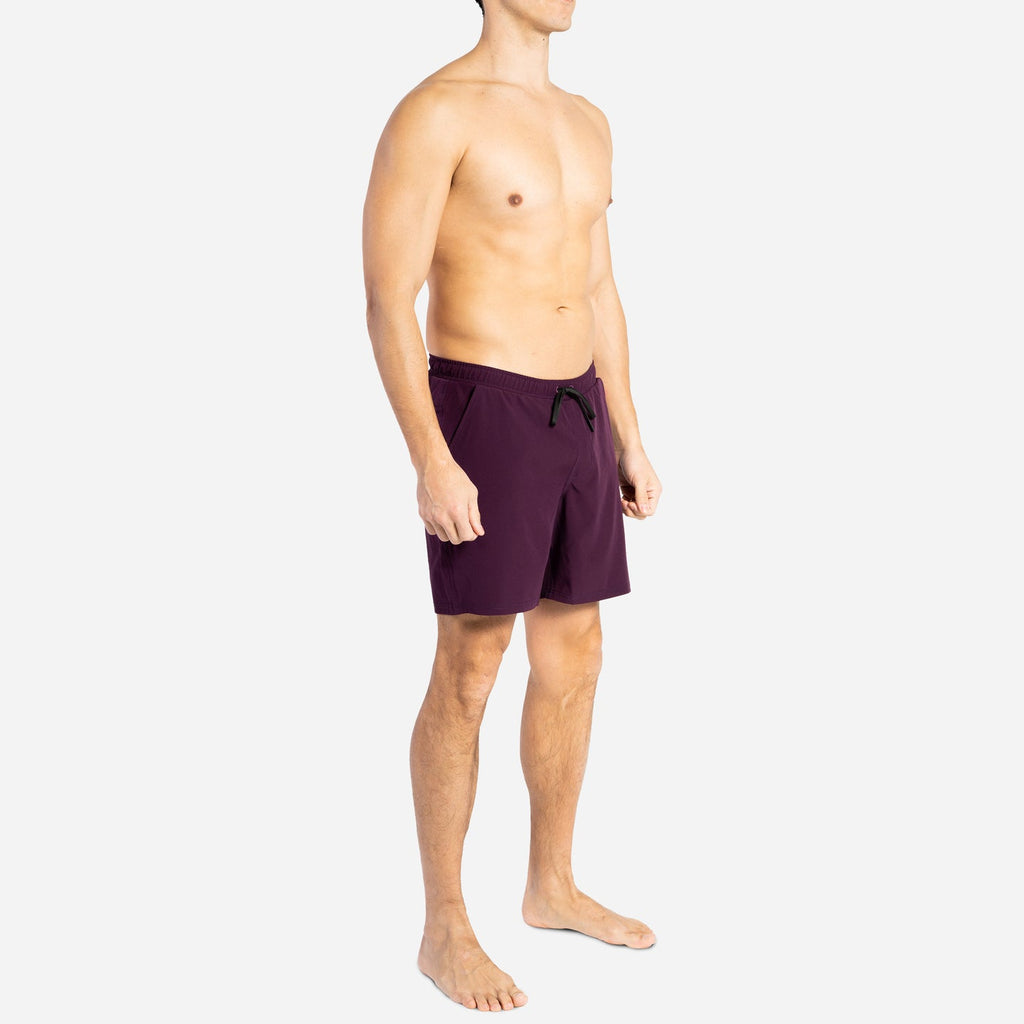 BN3TH Agua Volley 2N1 7 Shorts-Cabernet — REAL Watersports