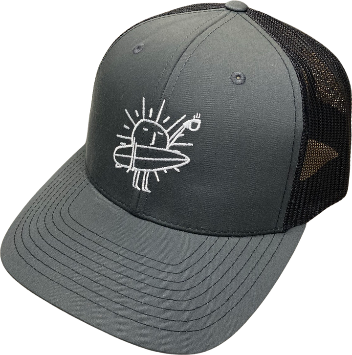 Sunrise Badge Trucker Hat