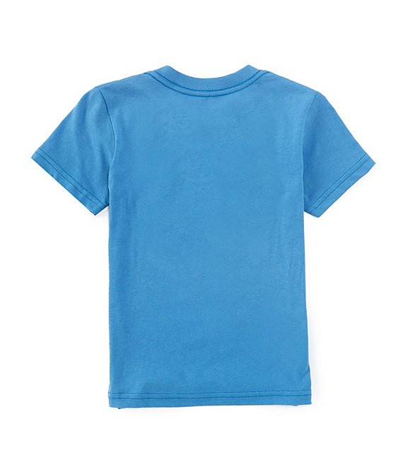 Quiksilver Boys Markers Wave Tee-Star Sapphire