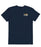 Quiksilver Line Up Tee-Dark Navy