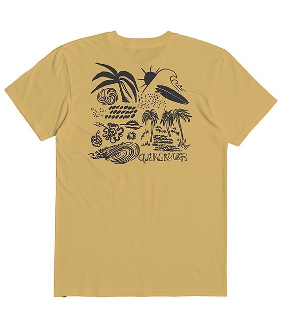 Quiksilver Slow Flow Tee-Ochre