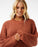 Rip Curl Classic Surf Knit Crew Sweater-Rust