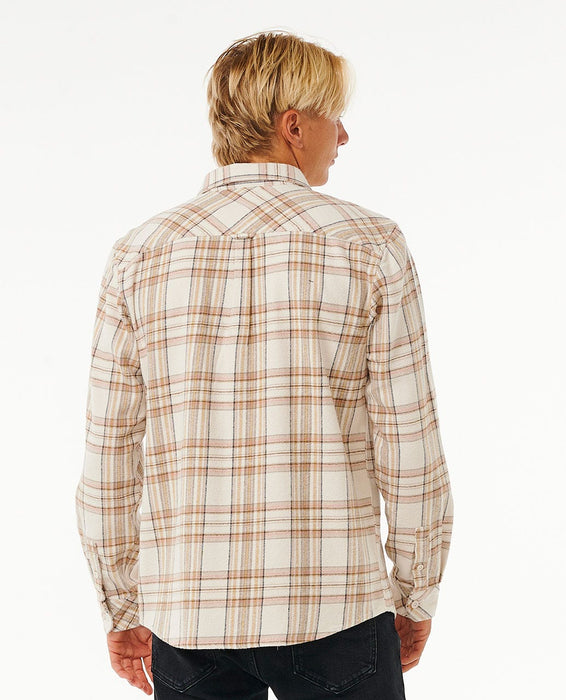 Rip Curl Griffin Flannel L/S Shirt-Bone