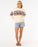 Rip Curl Soleil Knit Crew Sweater-Brown/Off White