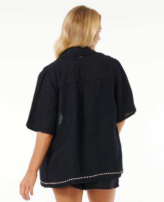 Rip Curl Soleil S/S Shirt-Black