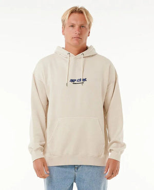 Rip Curl Quest Hooded Sweatshirt-Vintage White