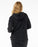 Rip Curl Cosy Hooded Sweatshirt-Black Marle