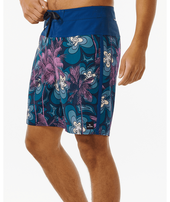 Rip Curl Mirage Mason Barrel Killa Boardshorts-Dusty Purple