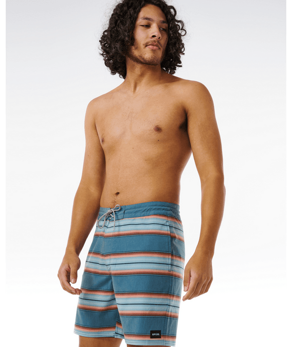 Rip Curl Line Up Layday Boardshorts-Blue Stone