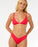 Rip Curl Premium Surf Fixed Tri Top-Hibiscus Red