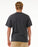 Rip Curl Pill Icon Tee-Washed Black