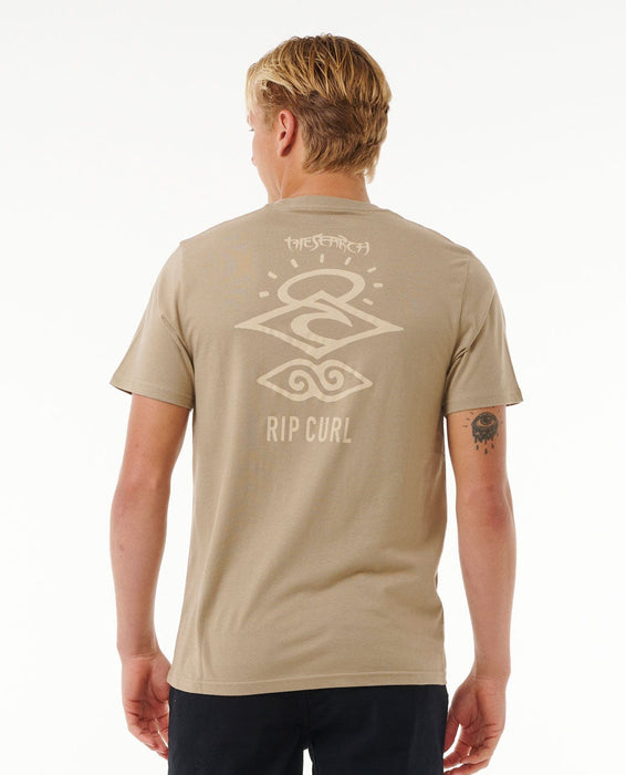 Rip Curl Search Icon Tee-Sand Dune