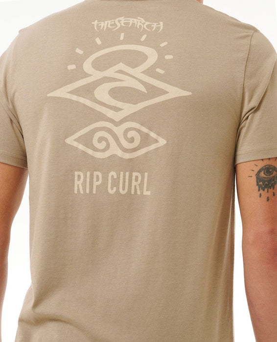 Rip Curl Search Icon Tee-Sand Dune