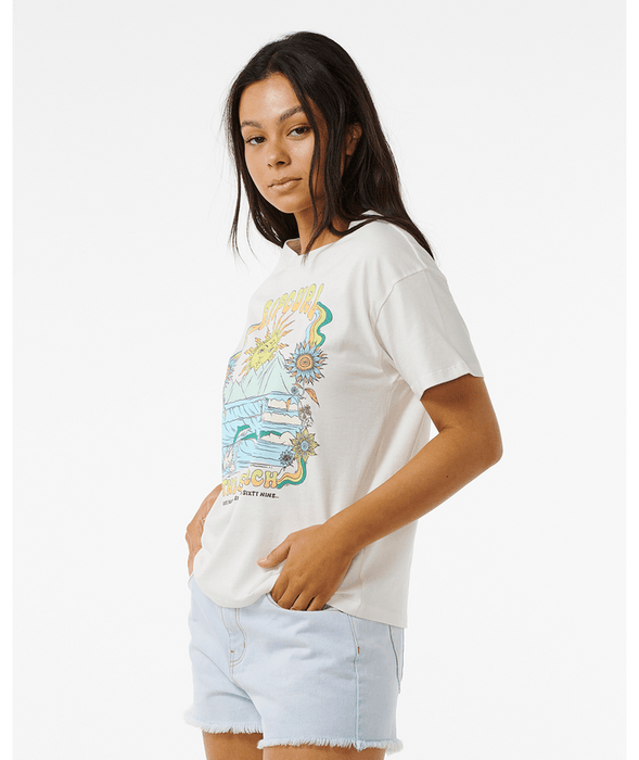 Rip Curl Wave Dancer Relaxed Tee-Bone