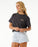 Rip Curl Coral Sands Crop Tee-Washed Black