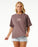 Rip Curl Cosmic Summer Heritage Tee-Eggplant