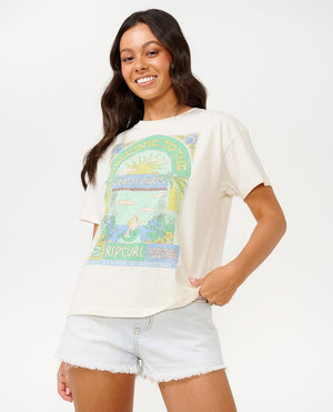 Rip Curl Tropicana Relaxed Tee-Bone