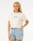 Rip Curl Sun & Sea Crop Tee-Bone