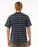 Rip Curl Search Stripe Tee-Black