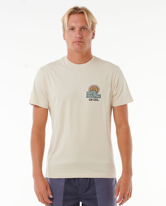 Rip Curl Swc Hazey Tee-Vintage White