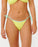 Rip Curl Sunny Side Tie Side Cheeky Bottom-Lime