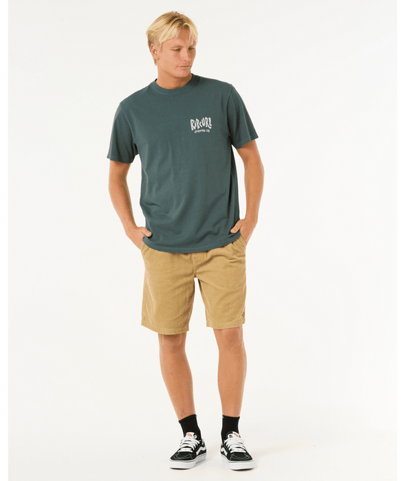 Rip Curl Shield Tee-Pine Night