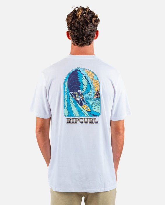 Rip Curl Shred Till Dead Tee-White