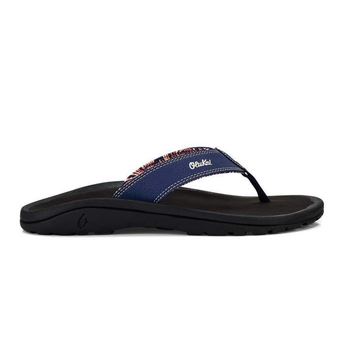 Olukai Ohana Sandal-Navy/Onyx