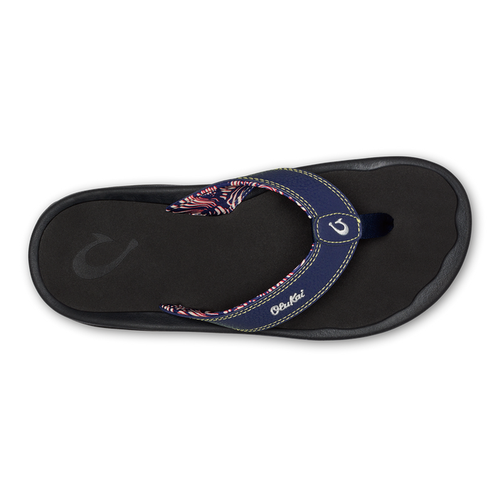 Olukai Ohana Sandal-Navy/Onyx