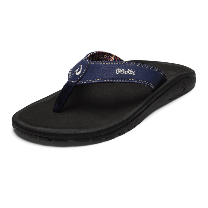 Olukai Ohana Sandal-Navy/Onyx