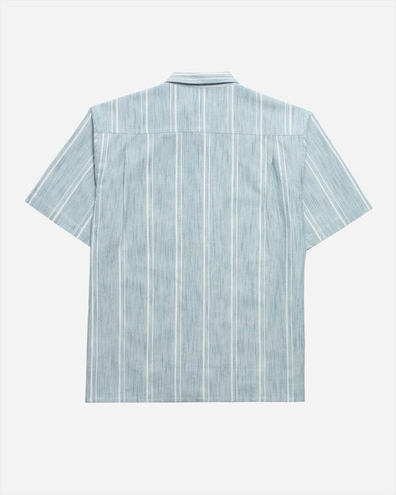 Lost Pastoral Woven Shirt-Blue