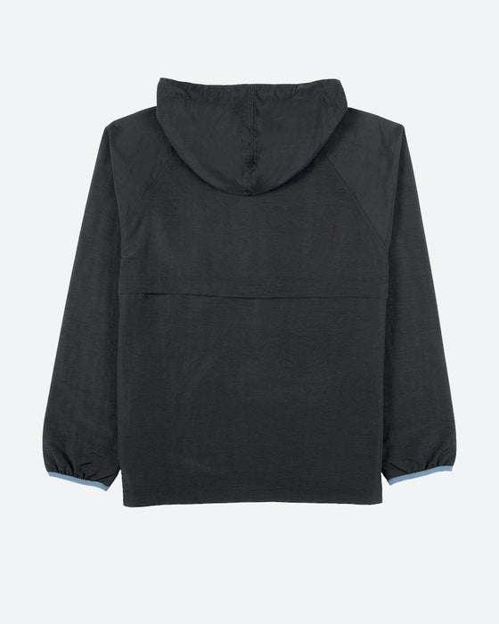 Lost Black Cloud Anorak Jacket-Black