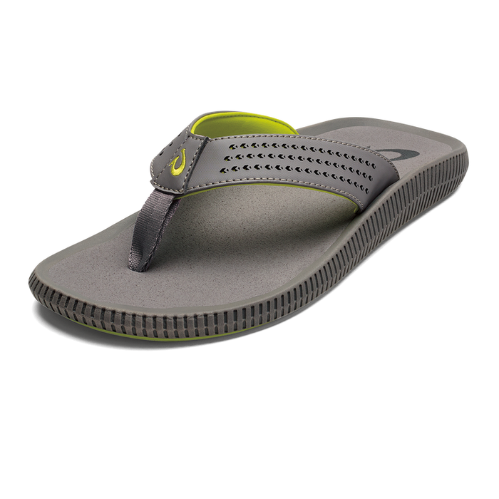 Olukai Ulele Sandal-Graphite/Graphite