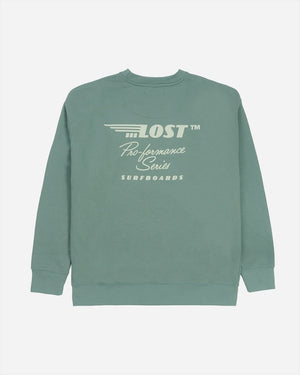 Lost Pro-Formance Crewneck Sweatshirt-Agave