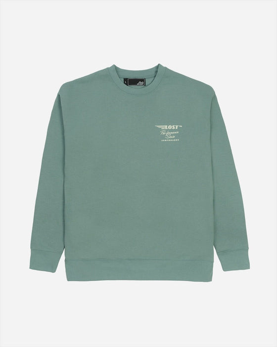 Lost Pro-Formance Crewneck Sweatshirt-Agave