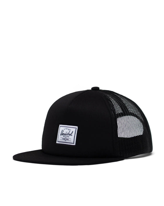 Herschel Whaler Mesh Hat-Black/Classic Label