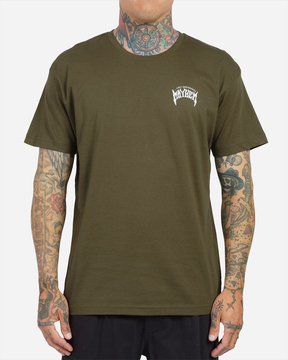 Lost Mayhem Designs Tee-Military