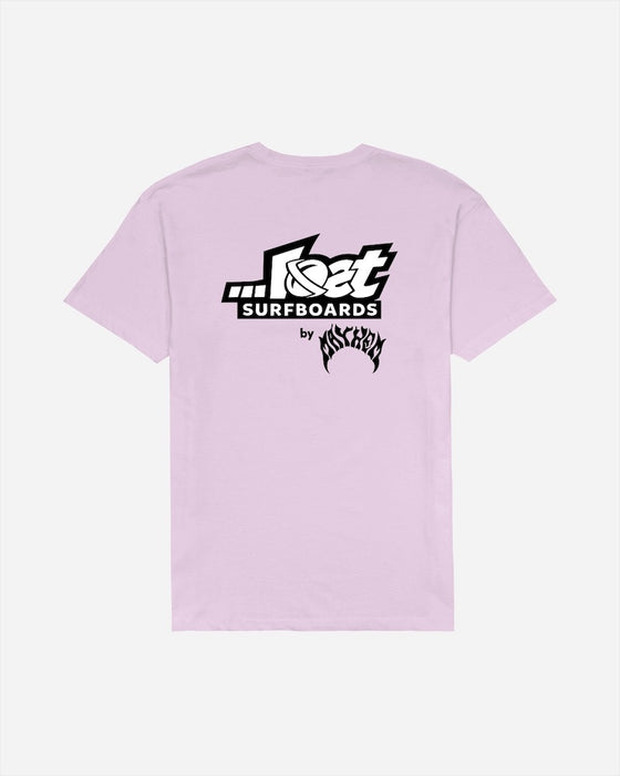 Lost Surfboards by Mayhem Tee-Light Pink