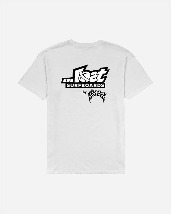 Lost Surfboards by Mayhem Tee-White