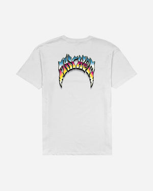 Lost Chrome Tee-White