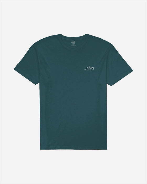 Lost Lam Vintage Dye Tee-Atlantic Blue