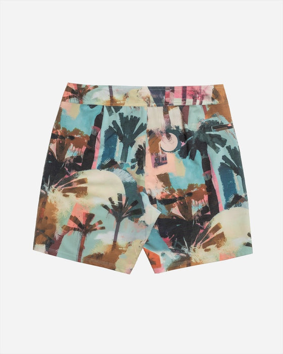 Lost Highline Boardshorts-Palm Dreams Green