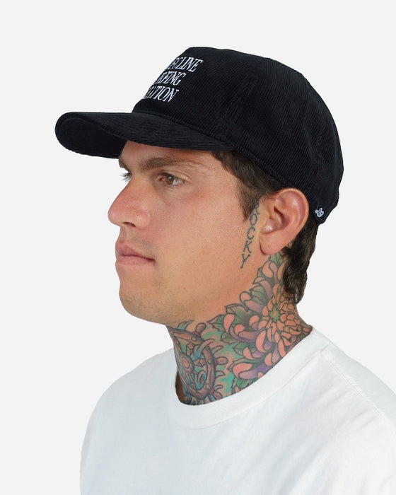 Lost Decline Corduroy Hat-Black