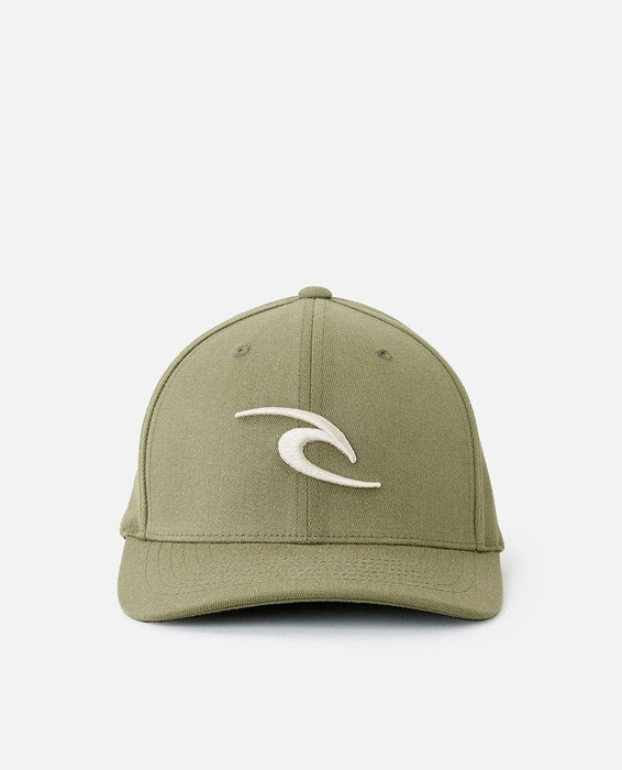 Rip Curl Tepan Flexfit Hat-Dusty Olive